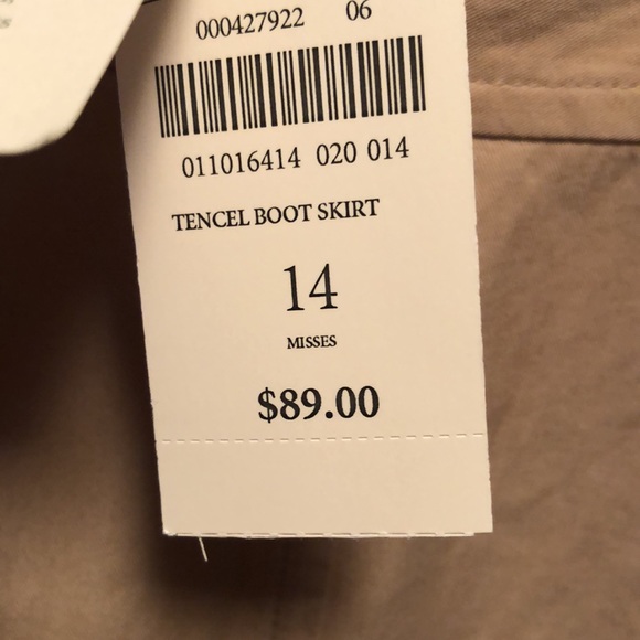 NWT 100% Tencel Boot Skirt Size 14 - Picture 12 of 15